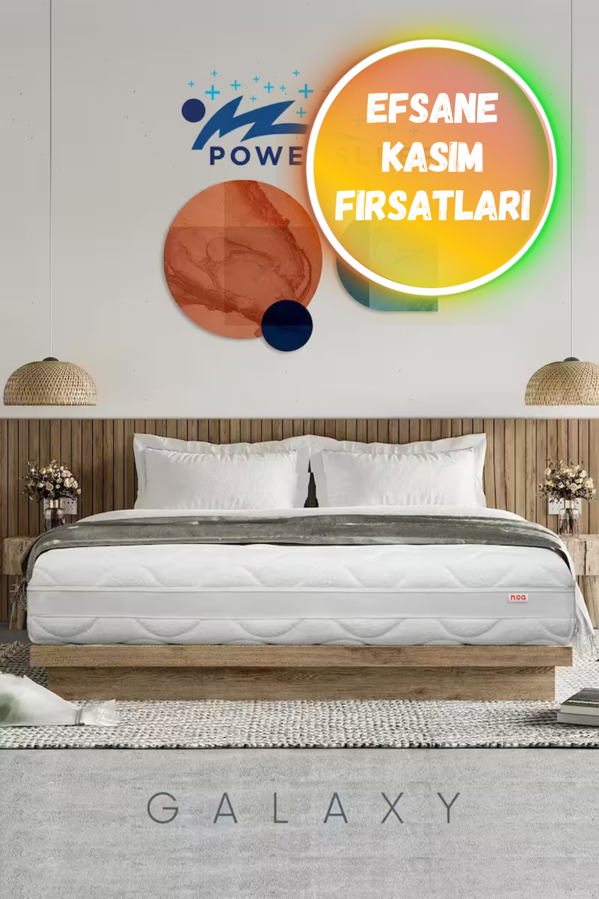Galaxy Full Ortopedik Visco Yatak