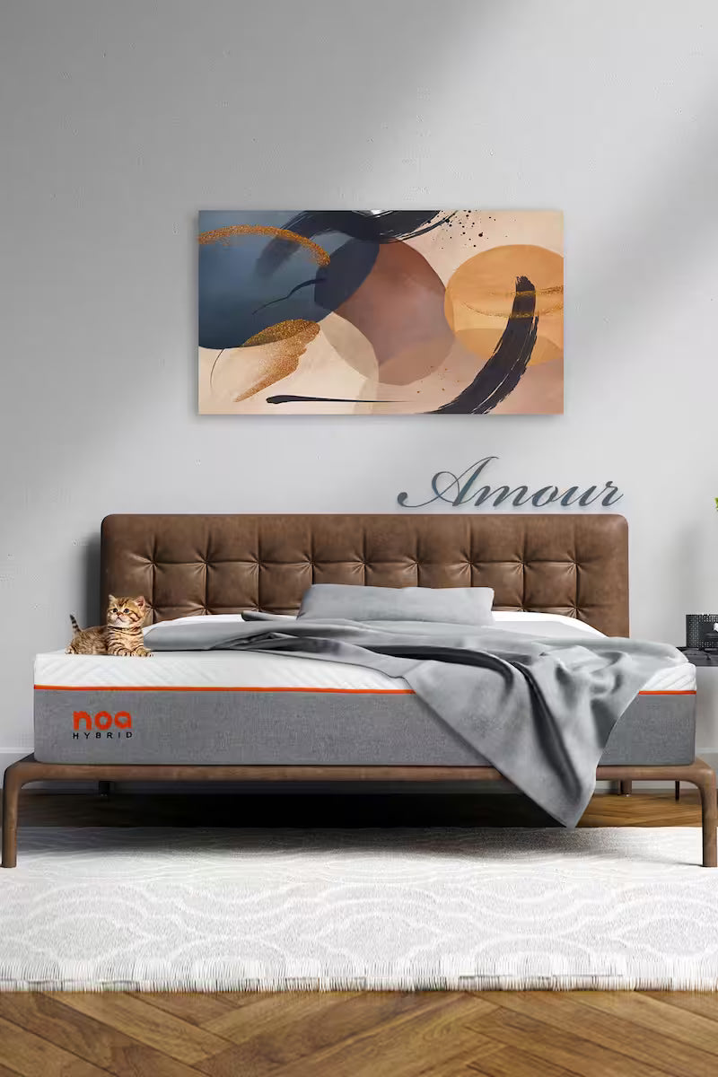 Amour Yıkanabilir Kılıflı, Visco Jel Paket Yaylı Yatak